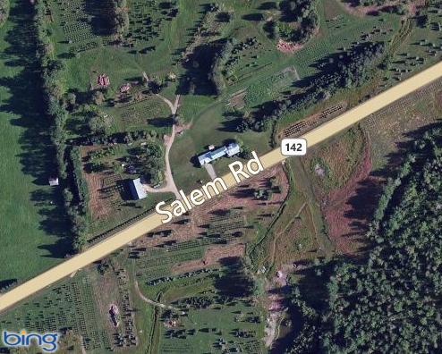 Map of McClure's Tree Nursery